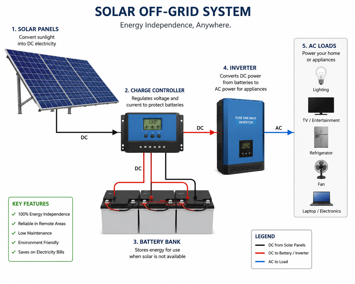 Solar Off Grid System